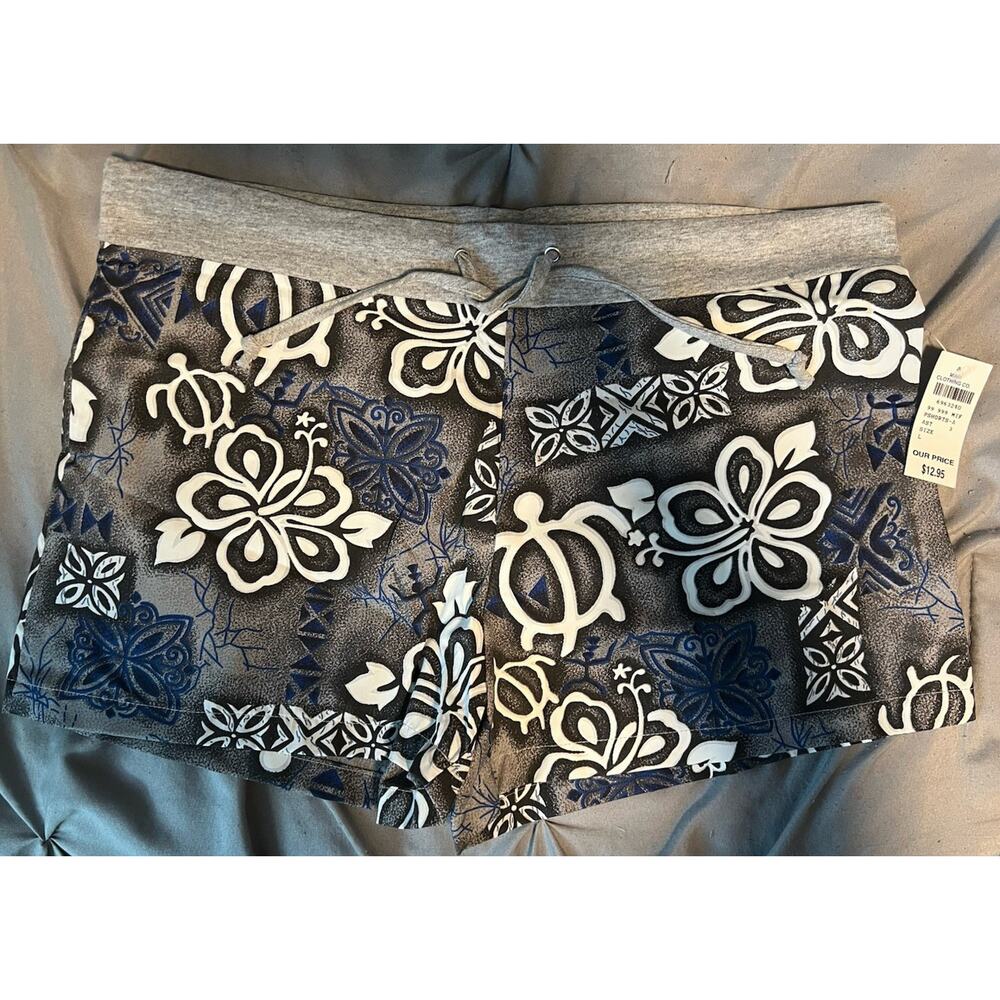 Hawaii Aloha Shorts Souvenir Women’s Size L NEW WITH TAGS
